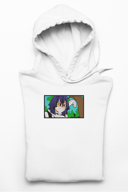 Hanorac anime brodat cu Obanai din Demon Slayer