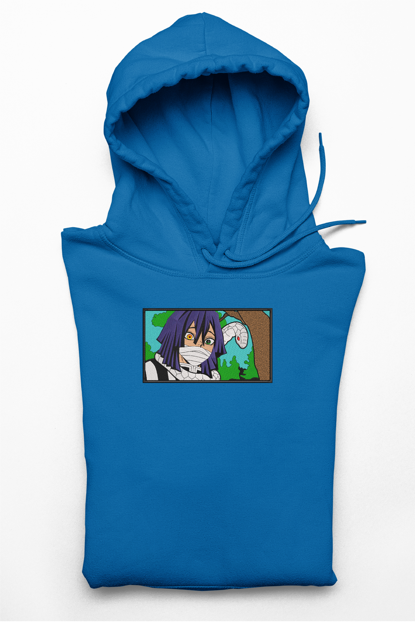 Hanorac anime brodat cu Obanai din Demon Slayer