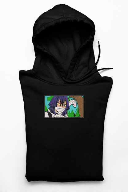Hanorac anime brodat cu Obanai din Demon Slayer