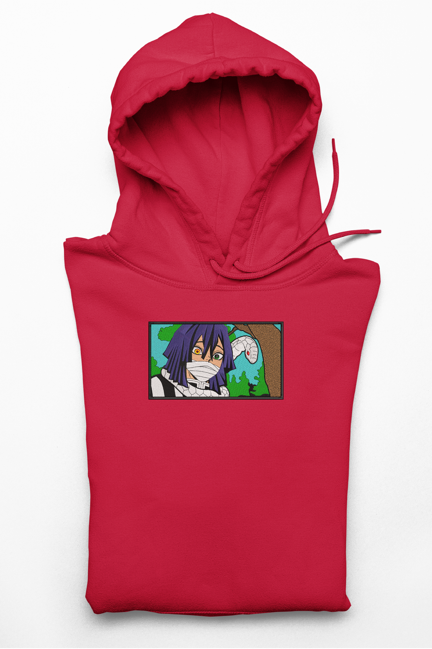Hanorac anime brodat cu Obanai din Demon Slayer