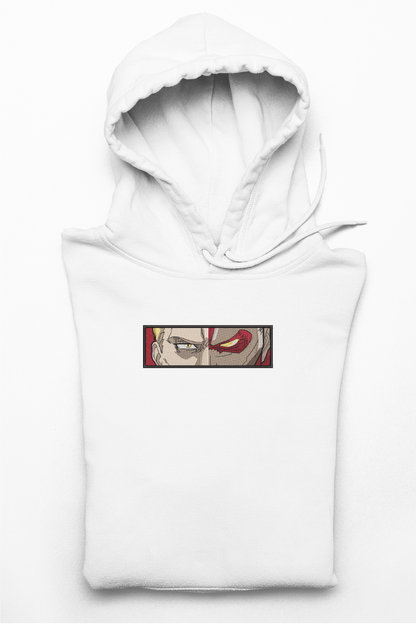 Hanorac anime brodat cu Reiner Titan din Attack on Titan