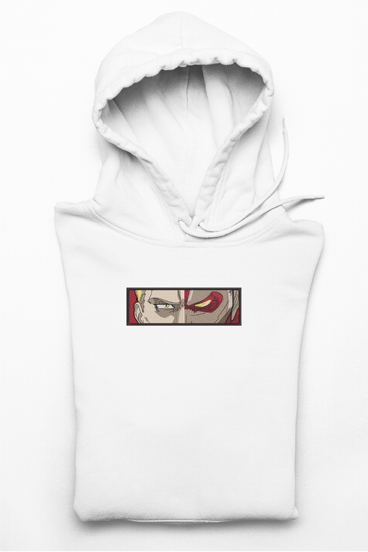Hanorac anime brodat cu Reiner Titan din Attack on Titan