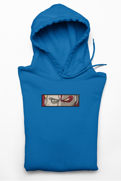 Hanorac anime brodat cu Reiner Titan din Attack on Titan