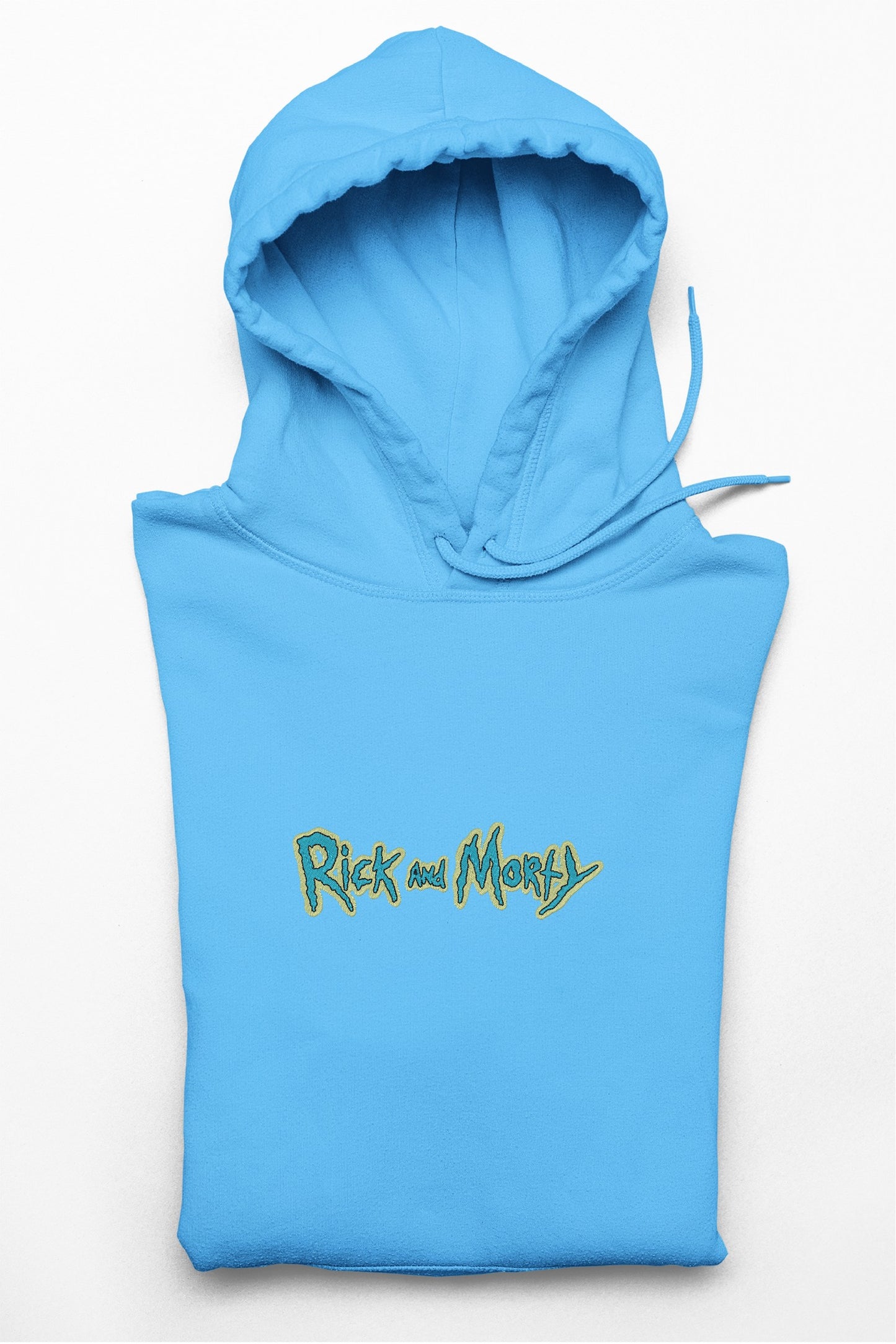 Hanorac anime brodat cu Rick & Morty