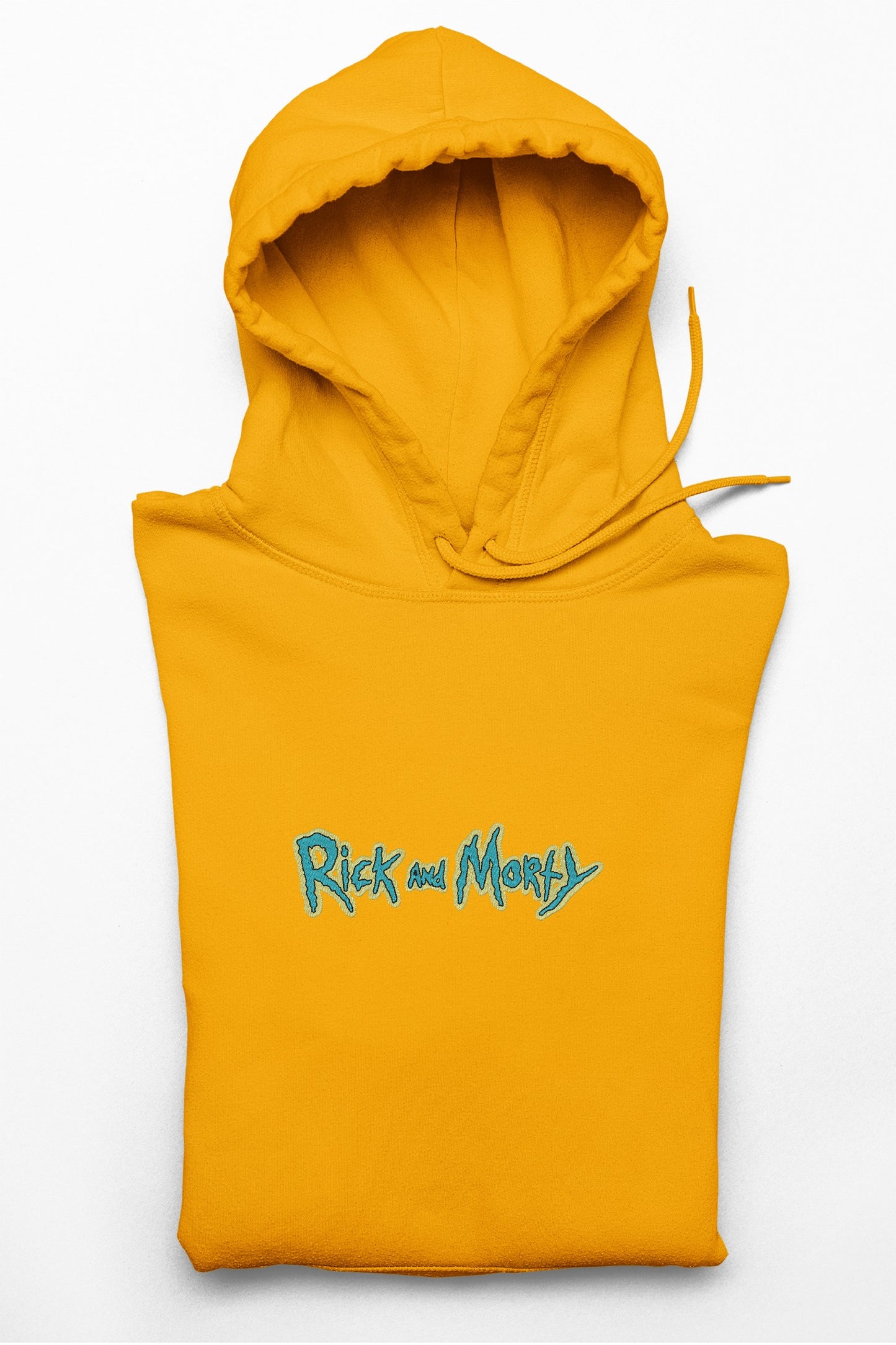 Hanorac anime brodat cu Rick & Morty