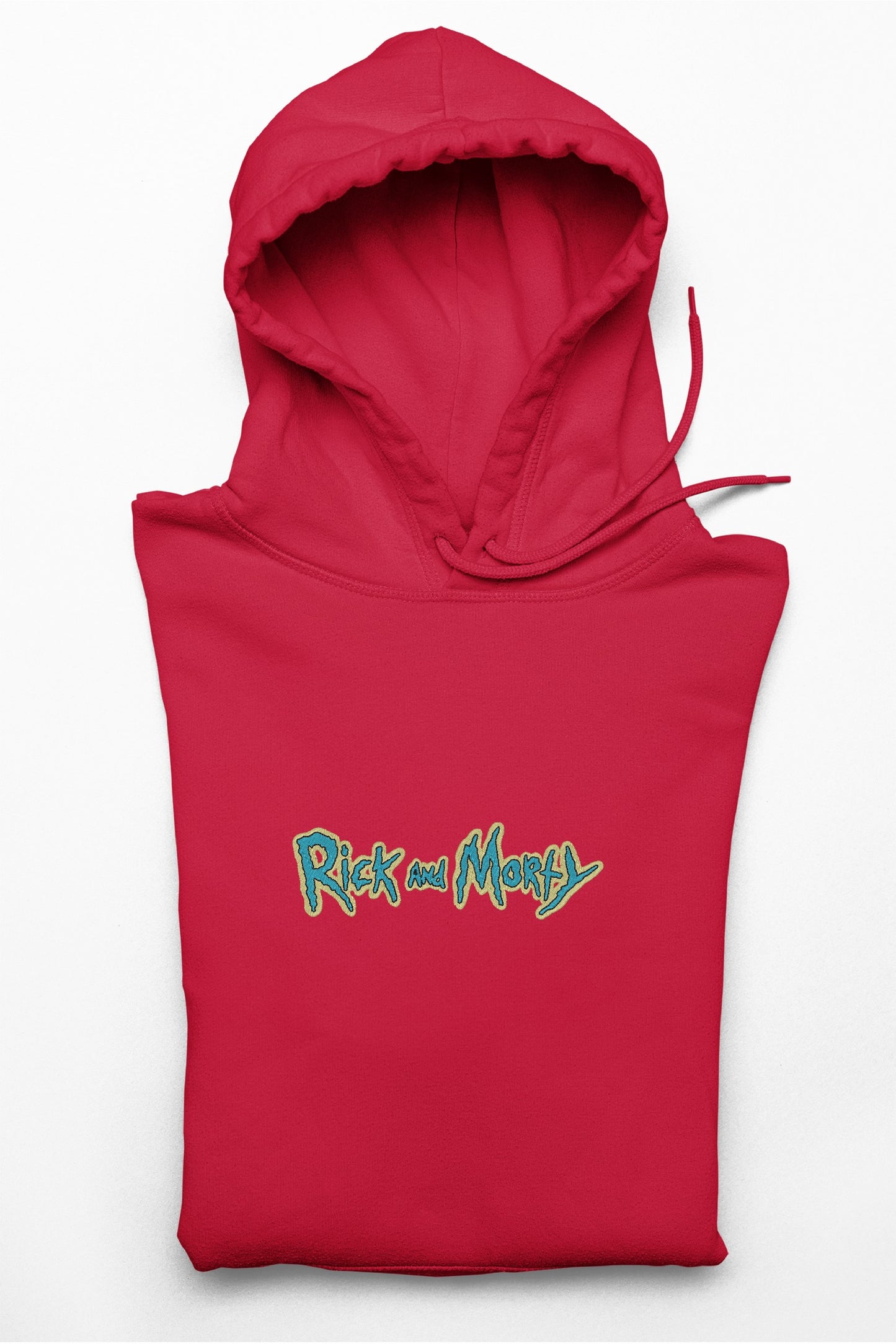 Hanorac anime brodat cu Rick & Morty