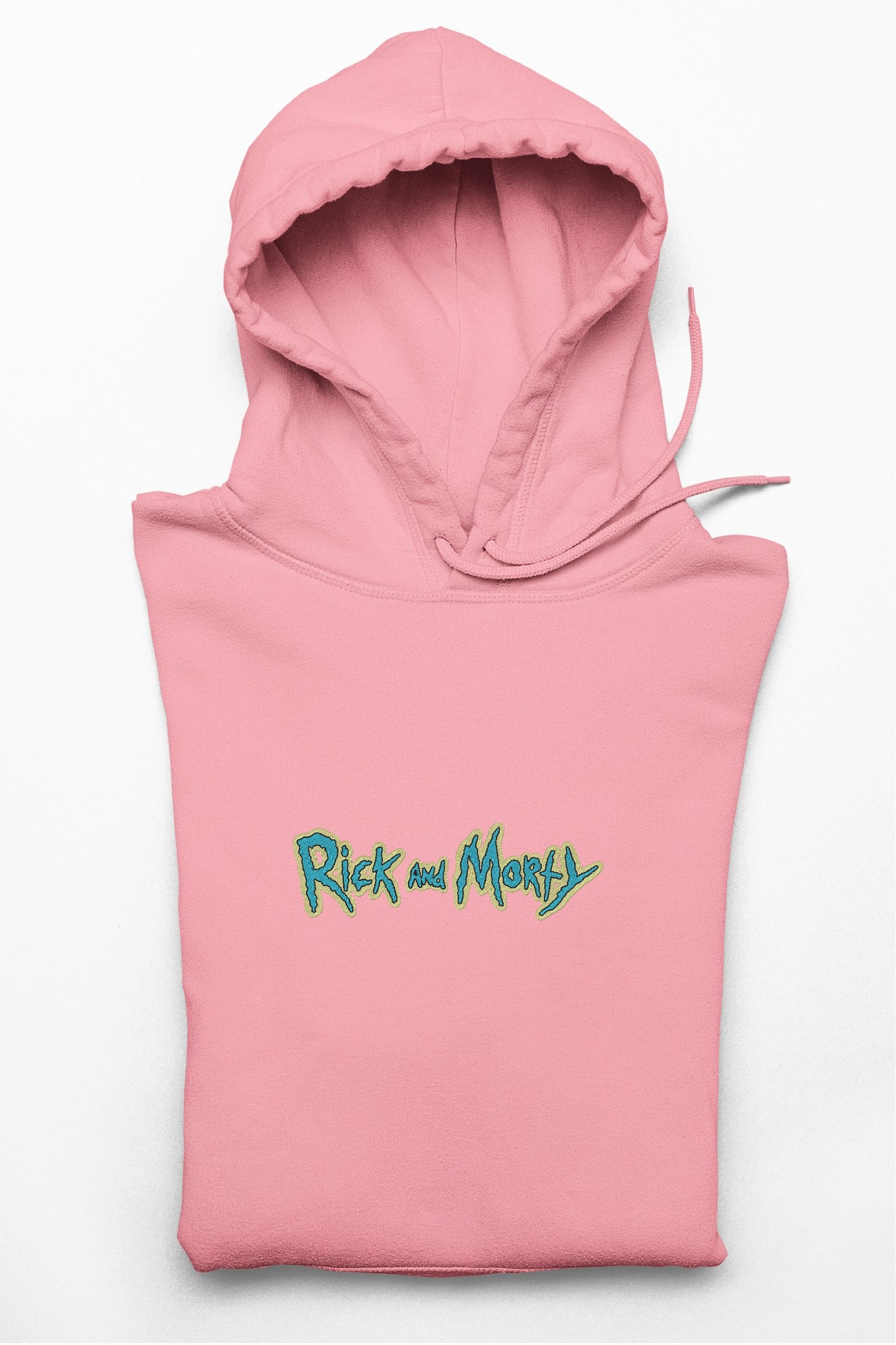 Hanorac anime brodat cu Rick & Morty