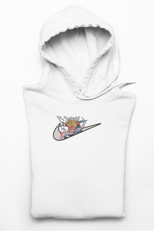 Hanorac anime brodat cu Trunks v2 din Dragonball Z