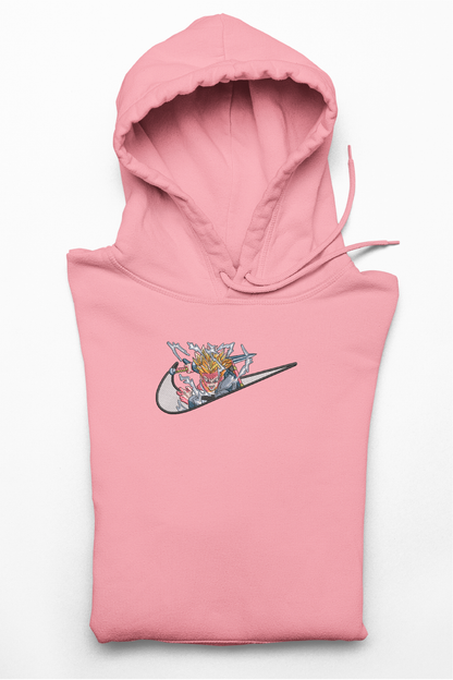 Hanorac anime brodat cu Trunks v2 din Dragonball Z