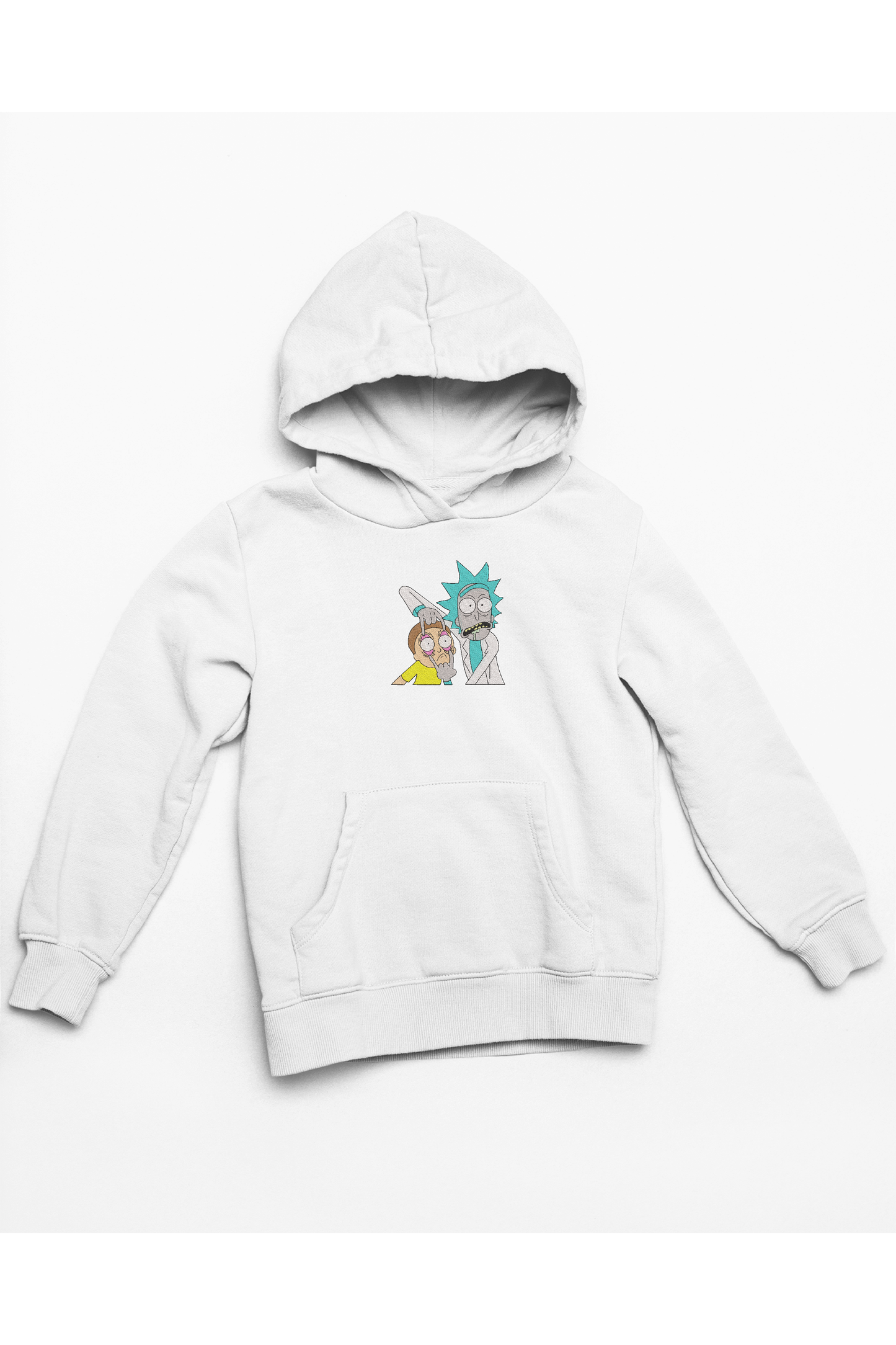 Hanorac anime brodat cu Rick & Morty v2