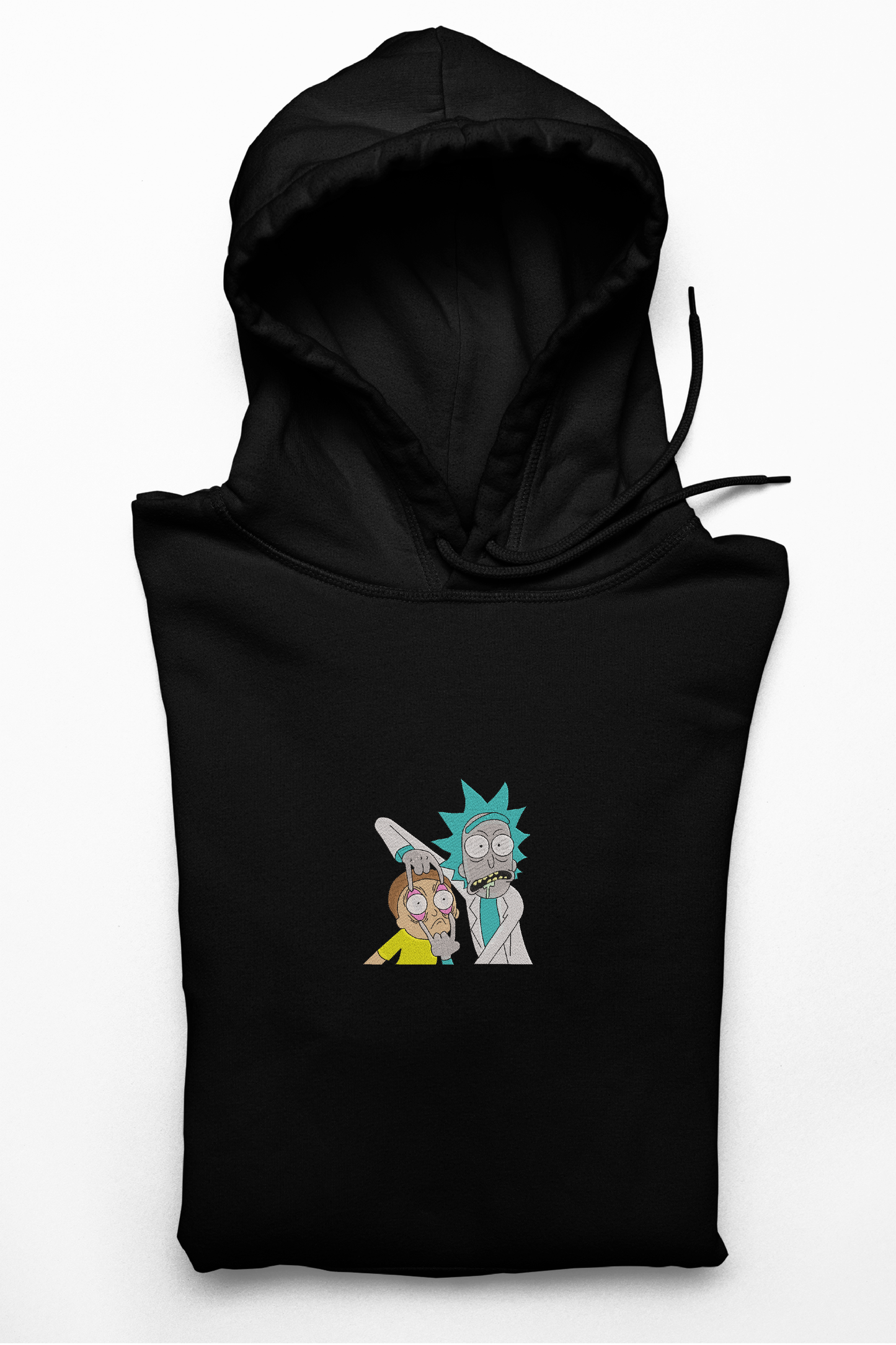 Hanorac anime brodat cu Rick & Morty v2