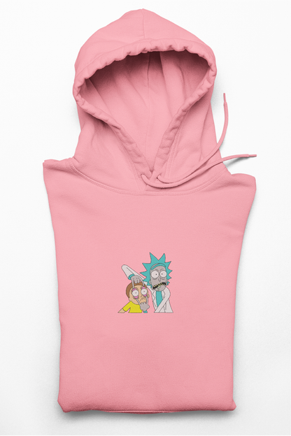 Hanorac anime brodat cu Rick & Morty v2