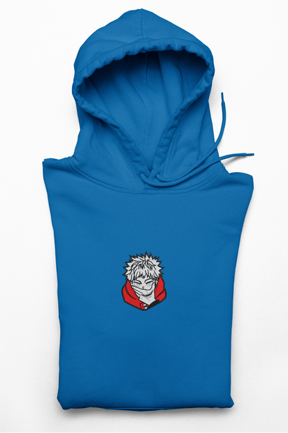 Hanorac anime brodat cu Yuji din Jujutsu Kaisen