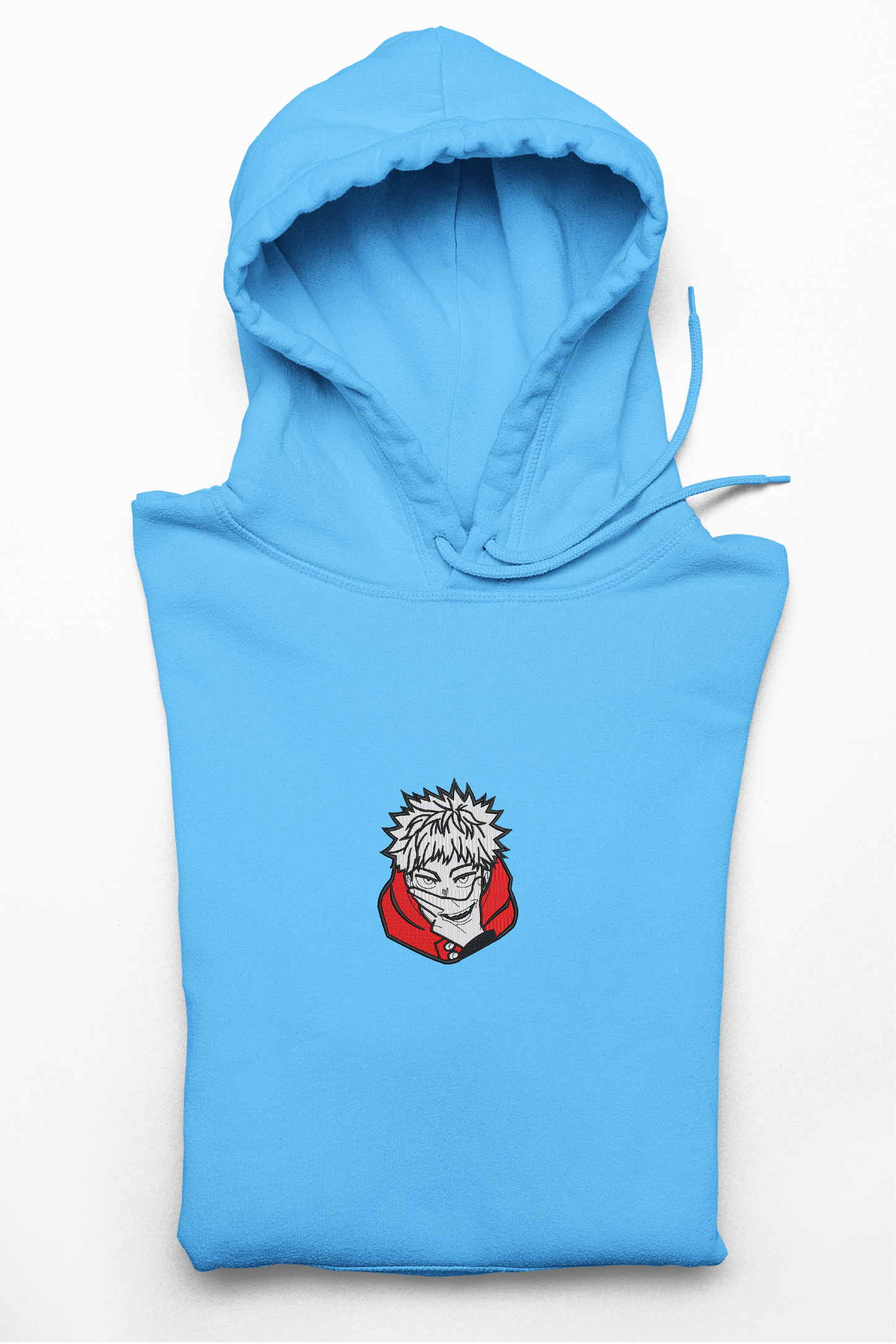 Hanorac anime brodat cu Yuji din Jujutsu Kaisen