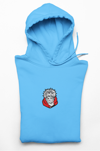 Hanorac anime brodat cu Yuji din Jujutsu Kaisen