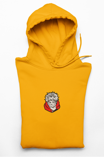 Hanorac anime brodat cu Yuji din Jujutsu Kaisen