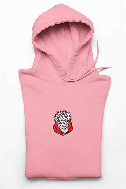 Hanorac anime brodat cu Yuji din Jujutsu Kaisen