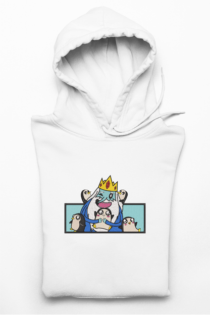 Hanorac anime brodat cu Iceking din Adventure Time