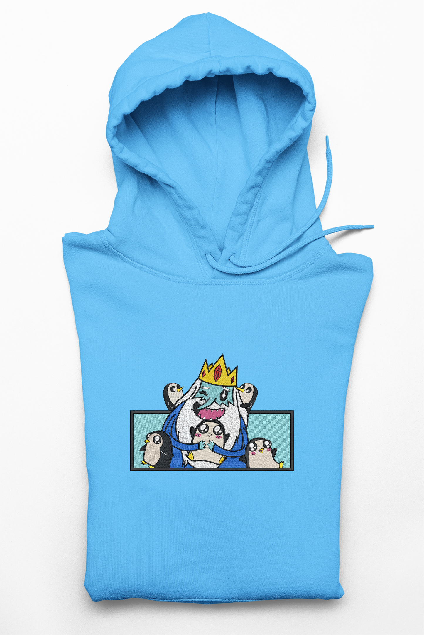 Hanorac anime brodat cu Iceking din Adventure Time