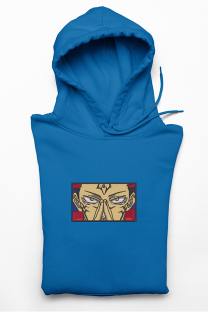 Hanorac anime brodat cu Yuji v2 din Jujutsu Kaisen